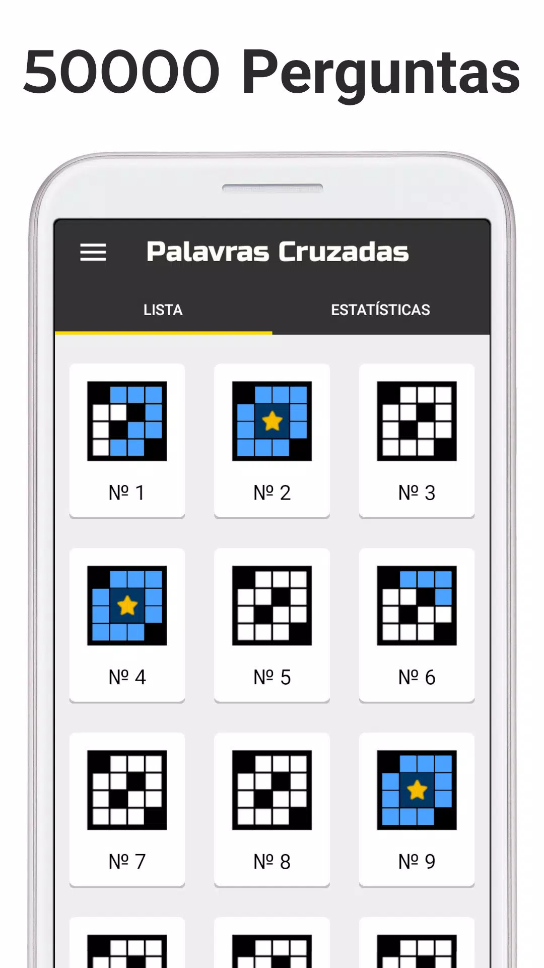 Schermata Palavras Cruzadas Diretas 2