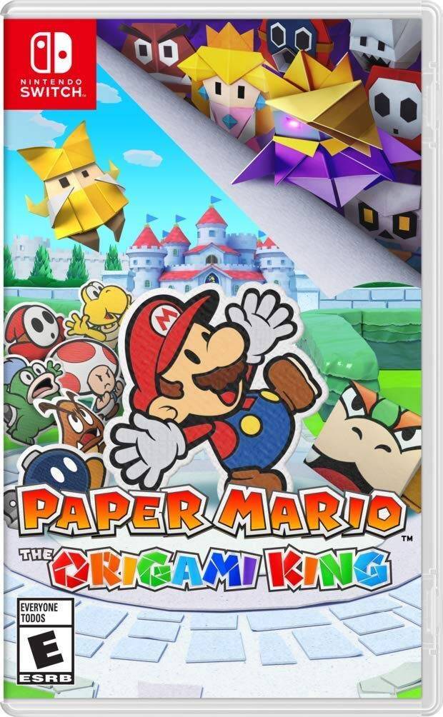 Paper Mario: The Origami King Box Art