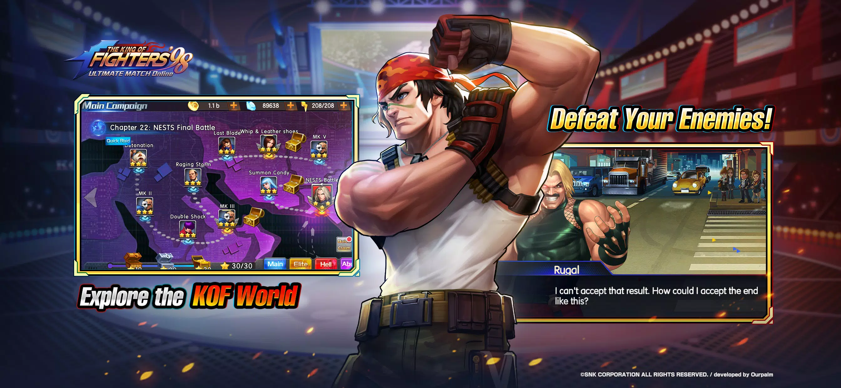 THE KING OF FIGHTERS '98 UM OL Captura de pantalla 3