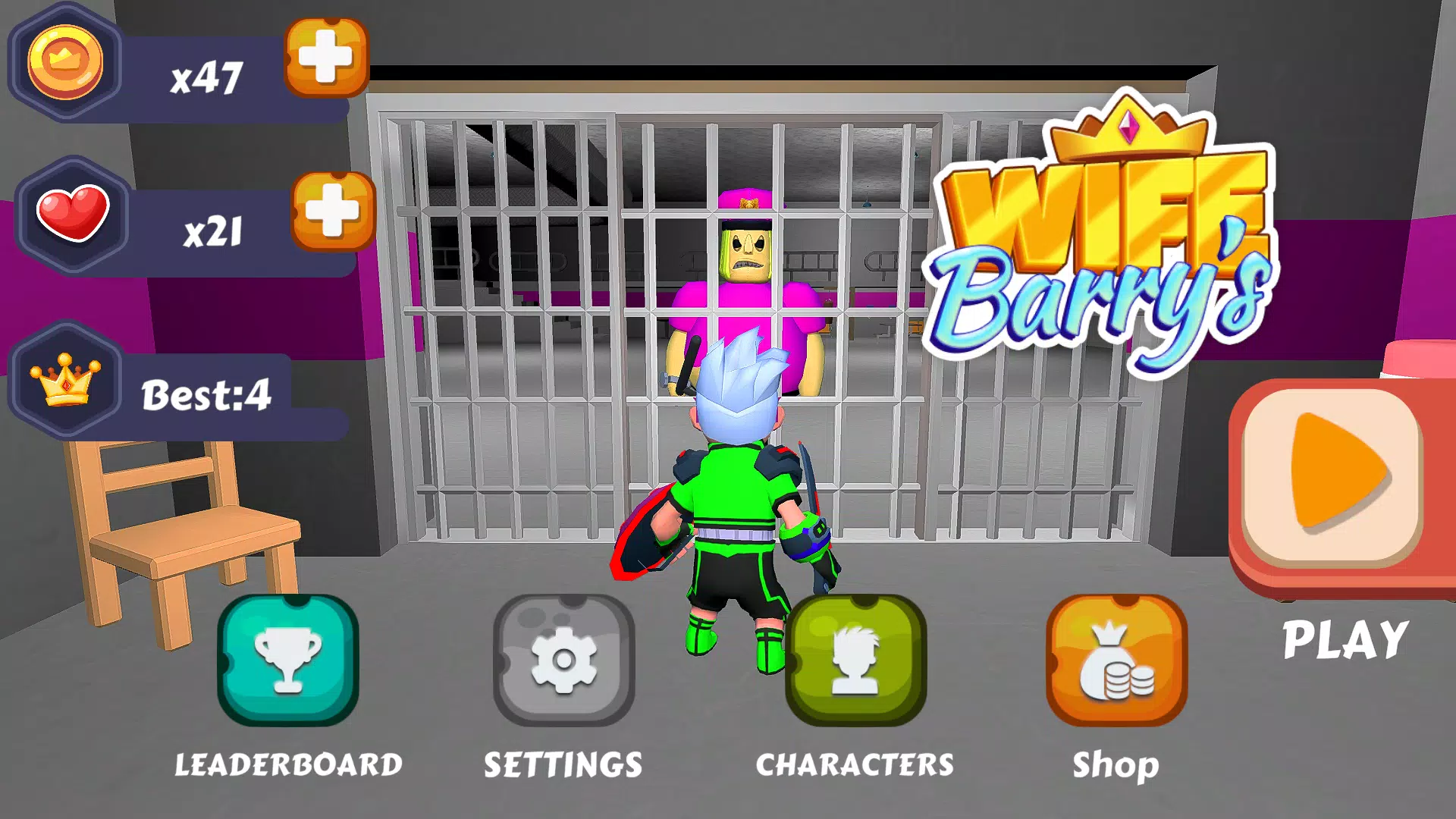 Escape Barry's Wife Prison Captura de tela 1