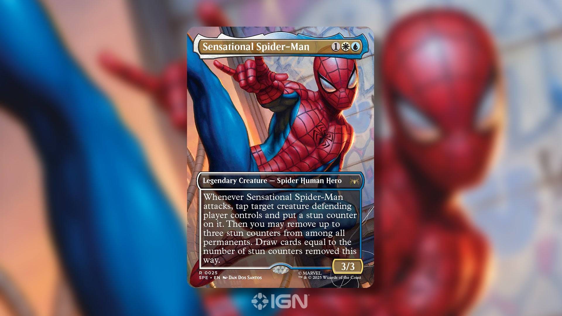 Spider-Man comic art MTG