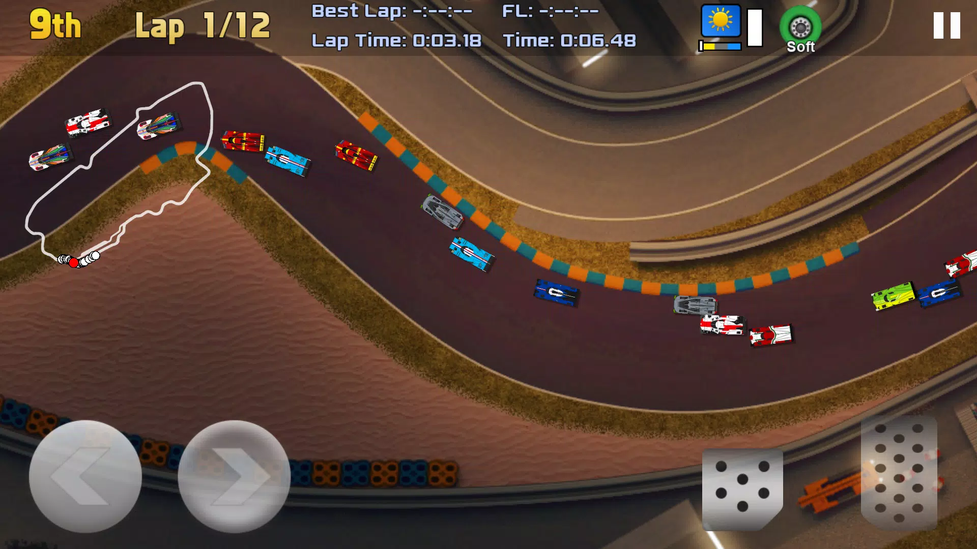 Ultimate Racing 2D 2!应用截图第1张