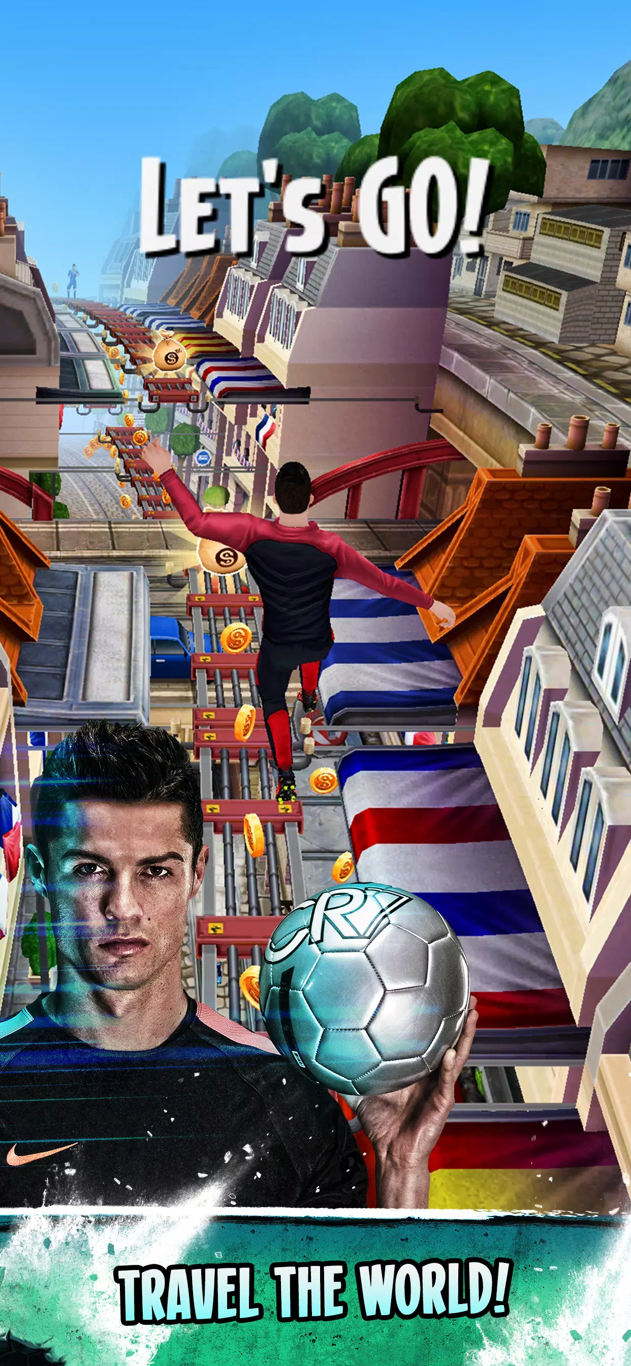 Ronaldo: Kick'n'Run Football Capture d'écran 1