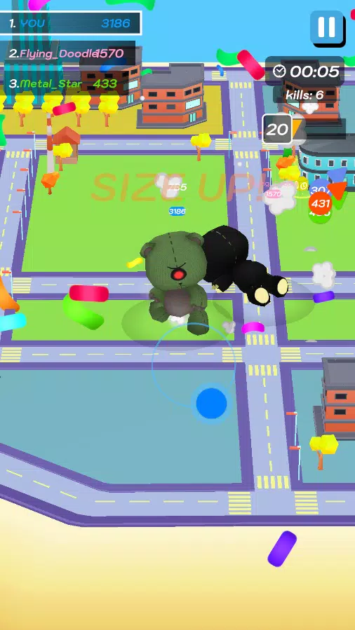 Crazy Monster City Capture d'écran 2