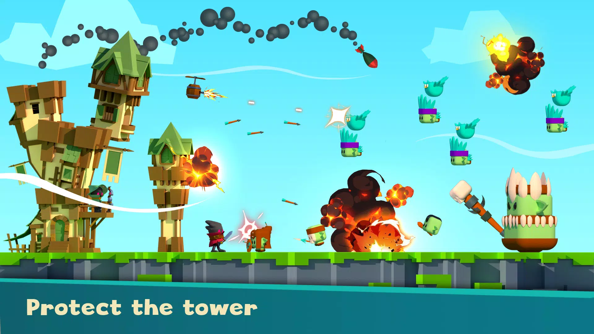Tower Rush: Survival Defense Скриншот 3