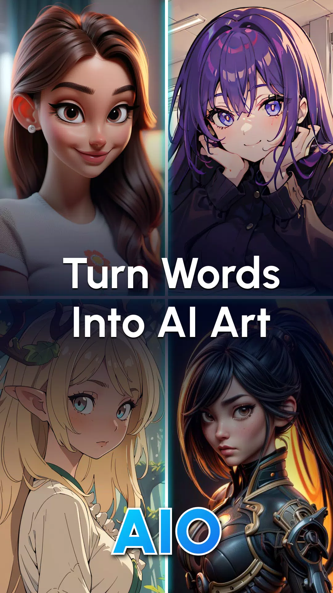 AIO: AI Art & Photo Generator Capture d'écran 0