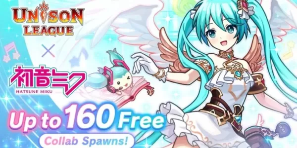 UNISON League une forças com Hatsune Miku e Vocaloid Stars