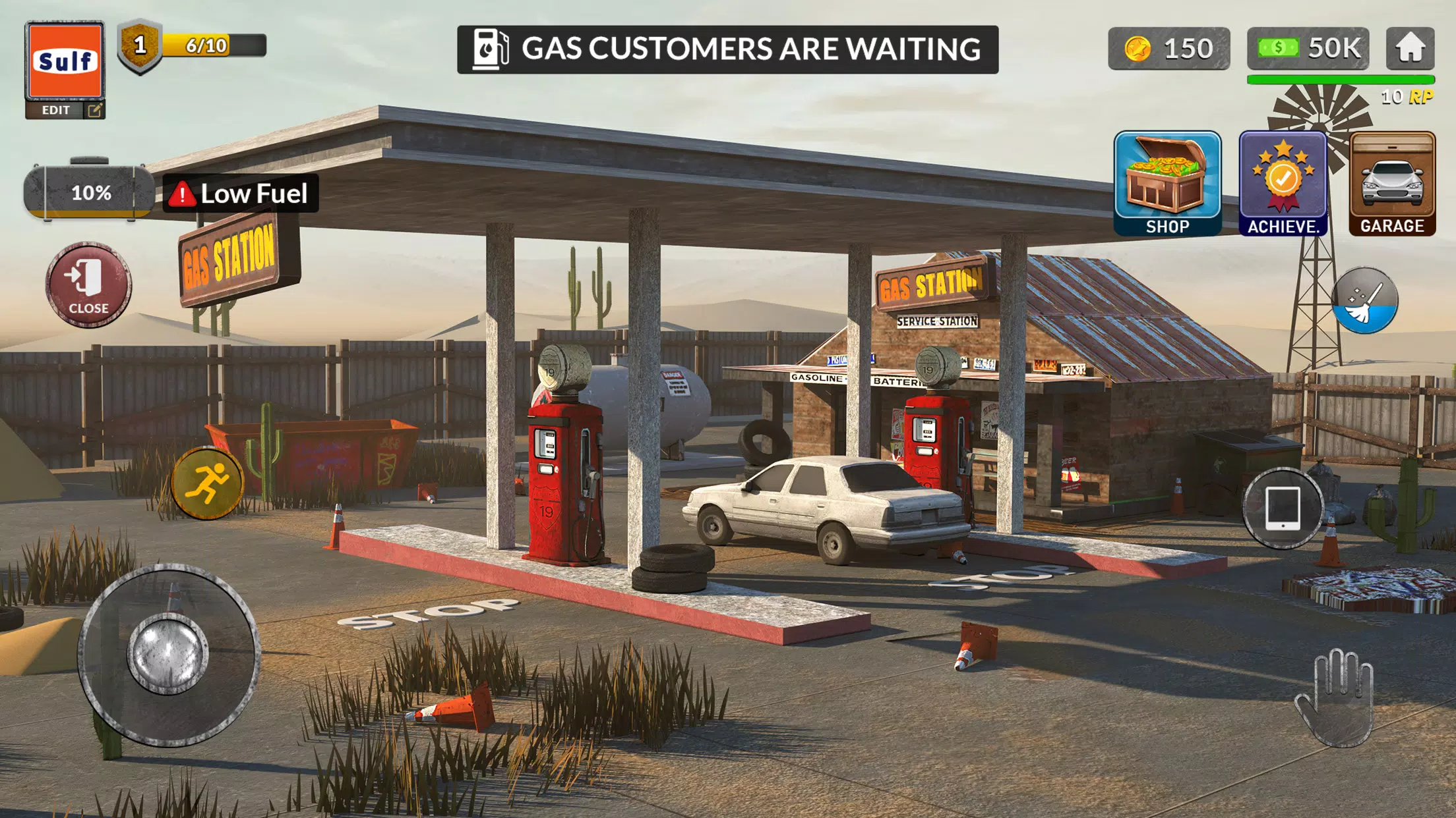 Gas Filling Junkyard Simulator Captura de pantalla 3