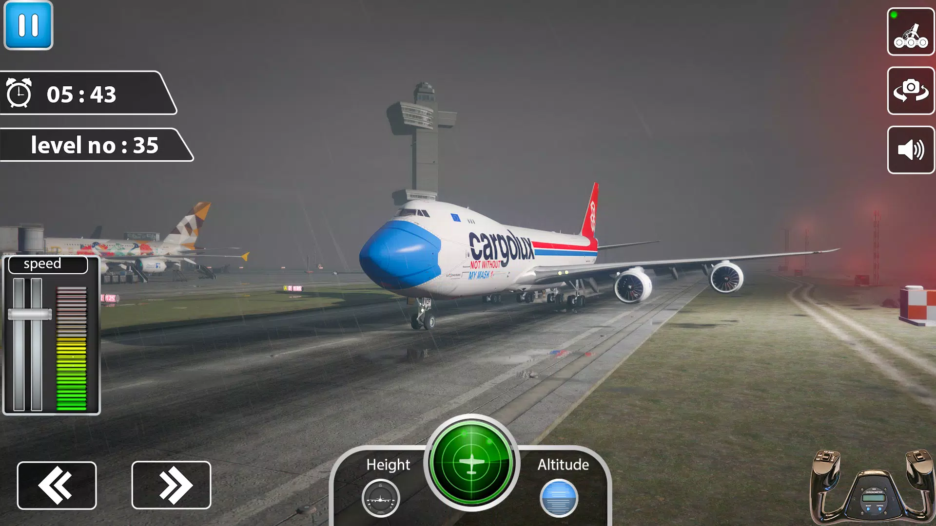 Airplane Flight 3d Simulator Captura de pantalla 2