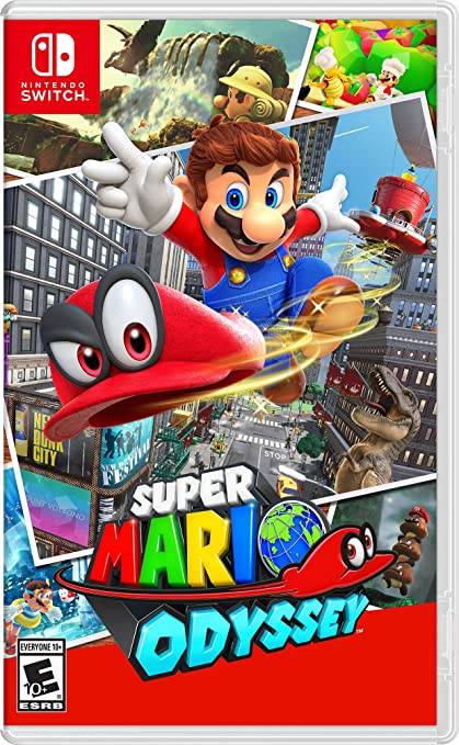 Super Mario Odyssey Box Art