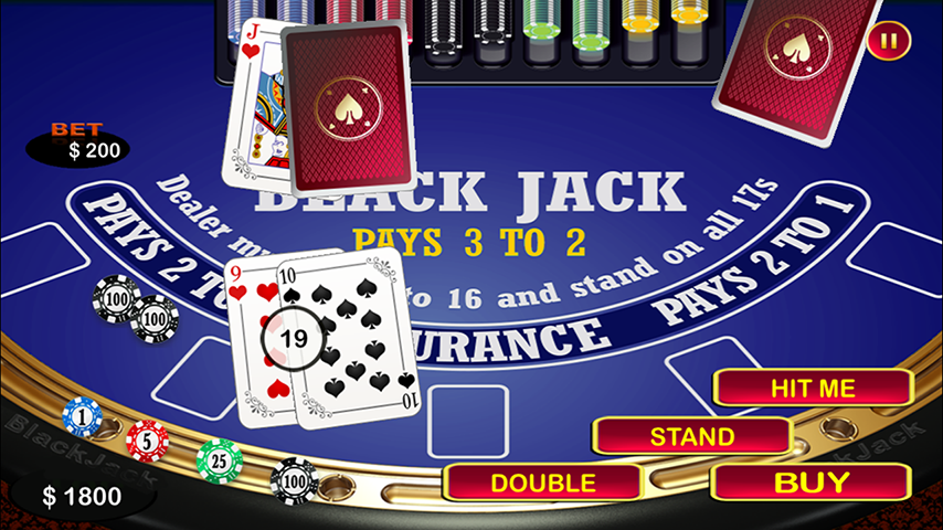 Blackjack 21 Black Jack Table应用截图第0张