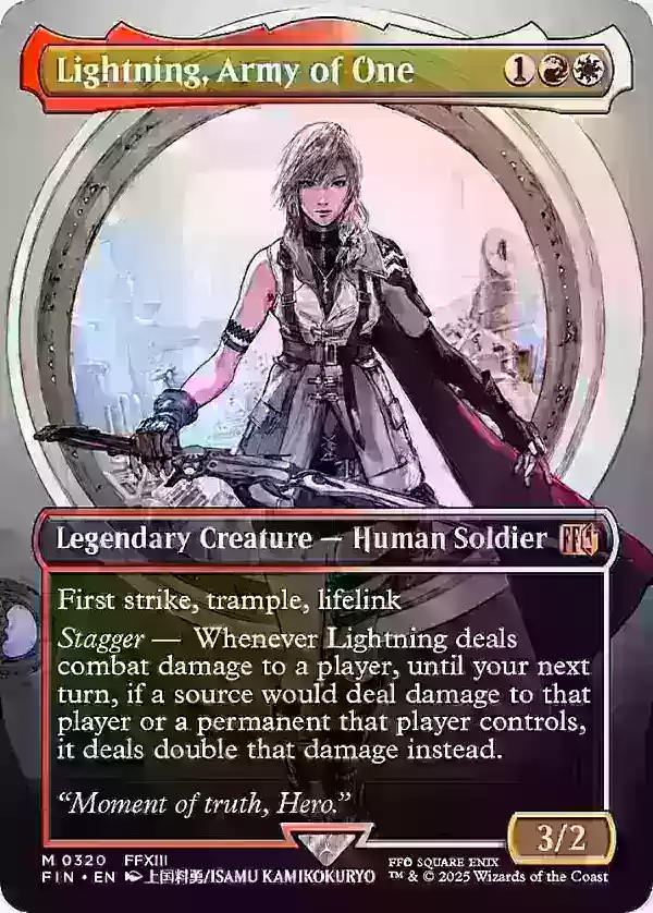Lightning, Army of One (Borderless)
