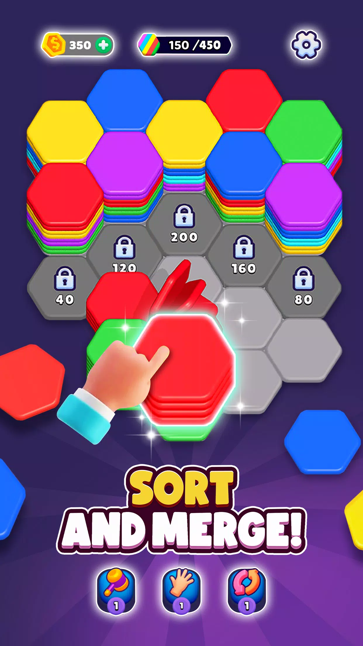 Hexa Sort Captura de pantalla 2