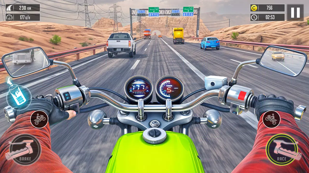 3d Bike Racing Bike Race Games 스크린샷 1