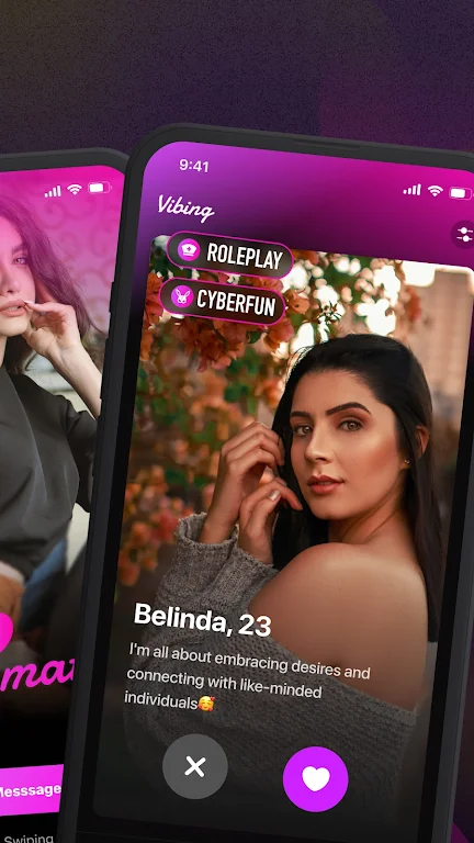 Vibing Dating: Meet, Flirt App Captura de tela 1