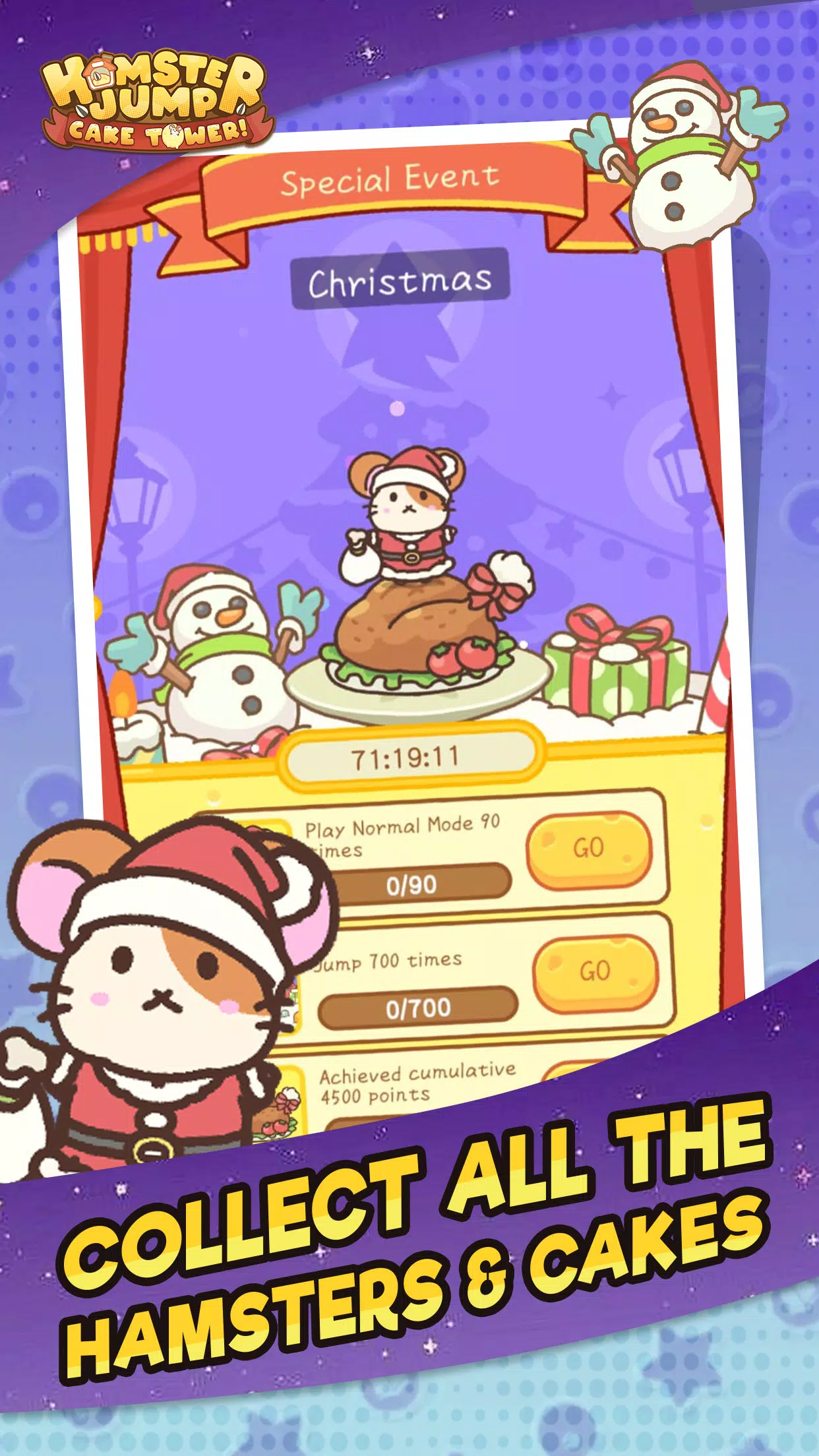 Hamster Jump: Cake Tower! Скриншот 0