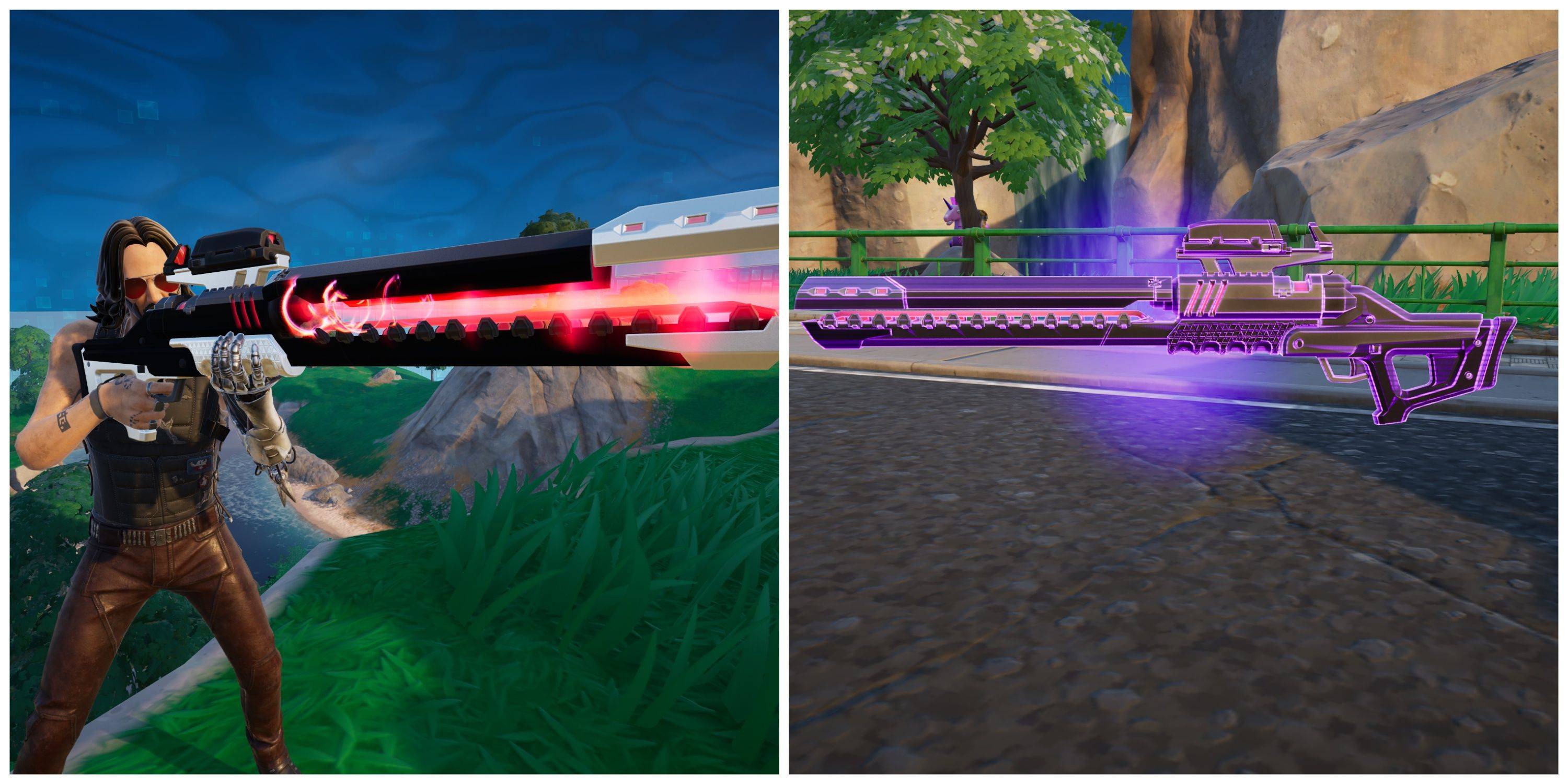 Fortnite: Làm chủ việc thu nhận súng đường sắt