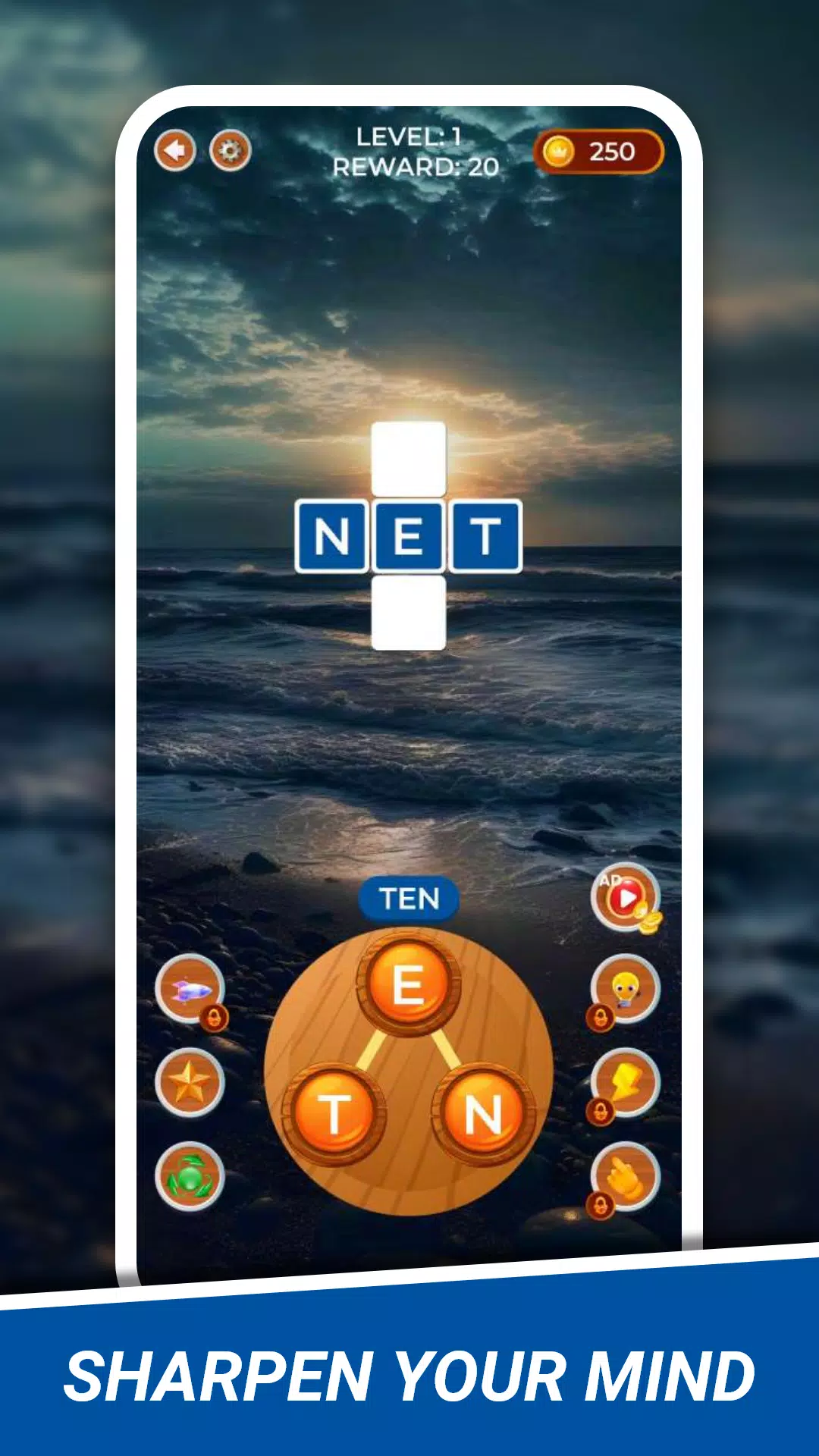 Word Connect Crossword Puzzle Capture d'écran 0
