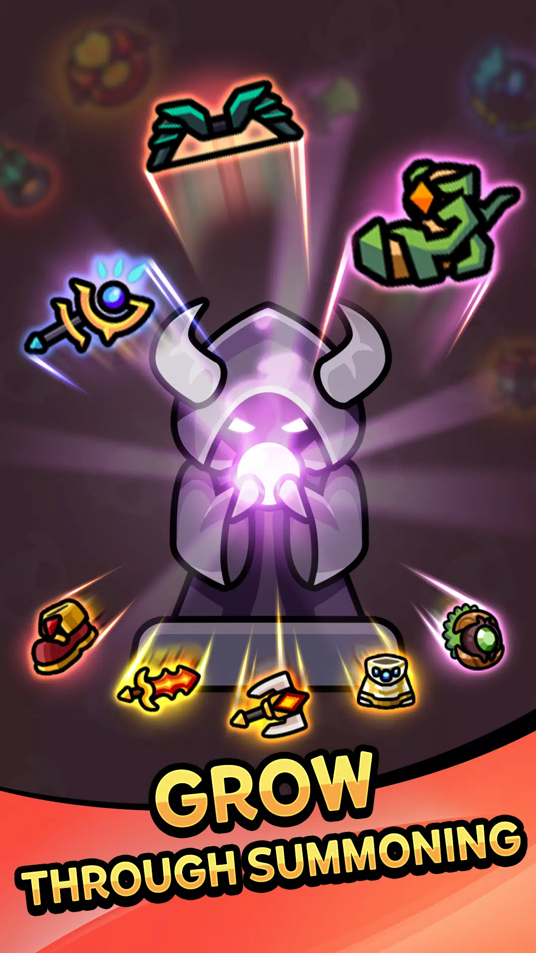 Grow Demon Slimes : Idle RPG Captura de tela 2