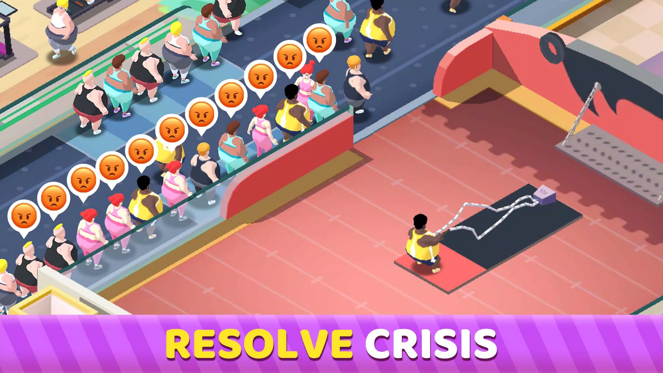 Fitness Club Tycoon应用截图第2张