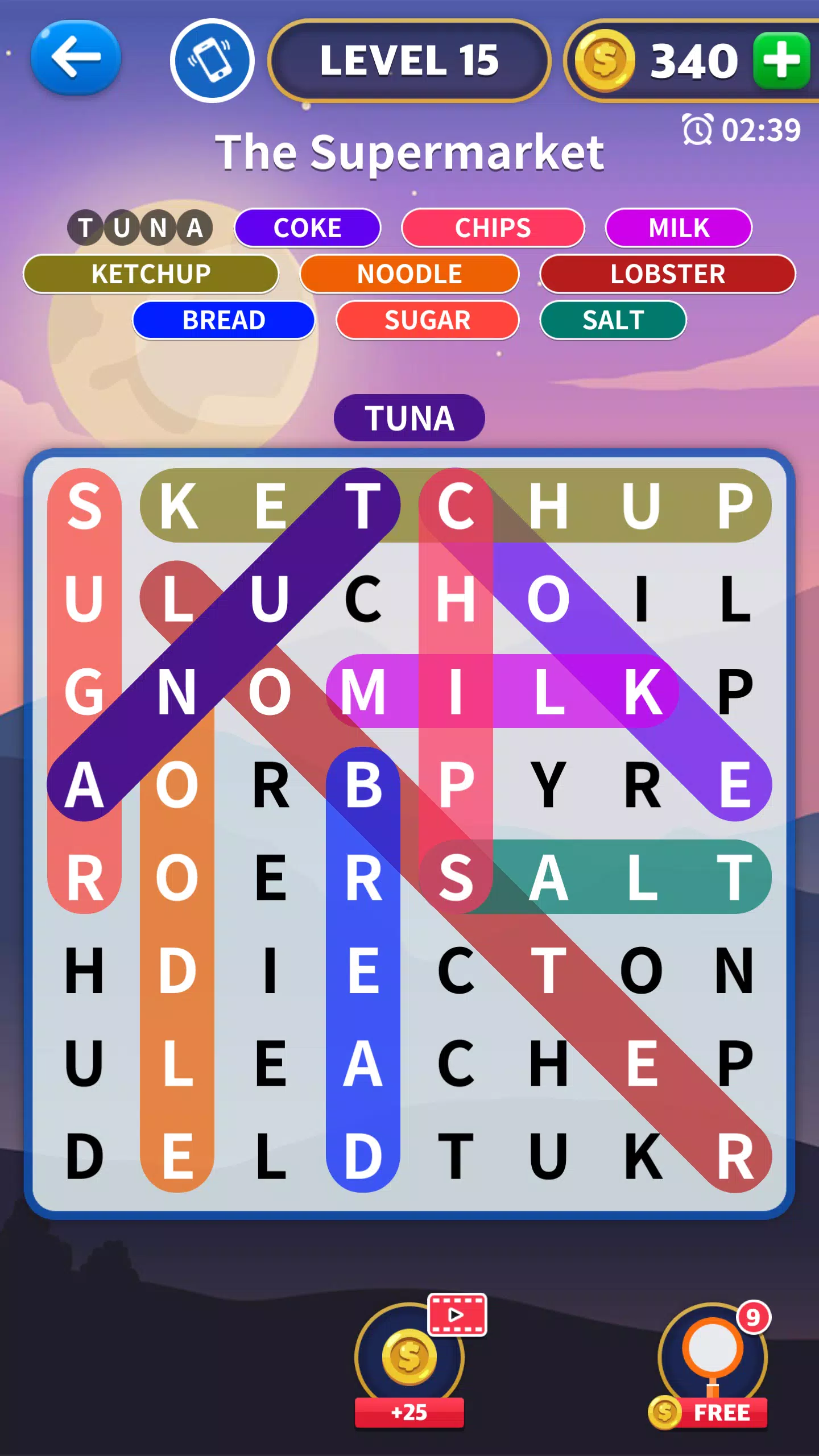 Word Search 365 스크린샷 0