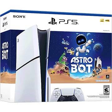 Pacote do PS5 Astro Bot, PS Portal, Promoções de DualSense