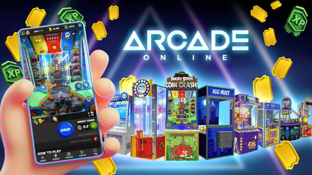 Arcade Online adalah platform permainan berasaskan pelayar dengan mesin sebenar dan hadiah sebenar 