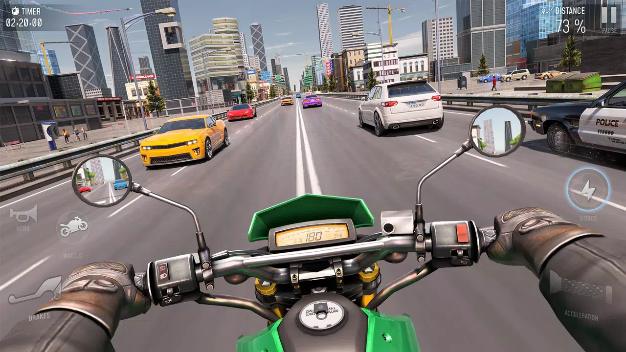Rider 3D Bike Racing Games 스크린샷 2