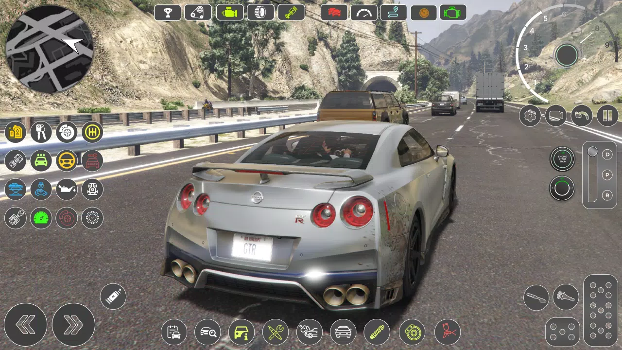 GT-R Car Race Capture d'écran 0