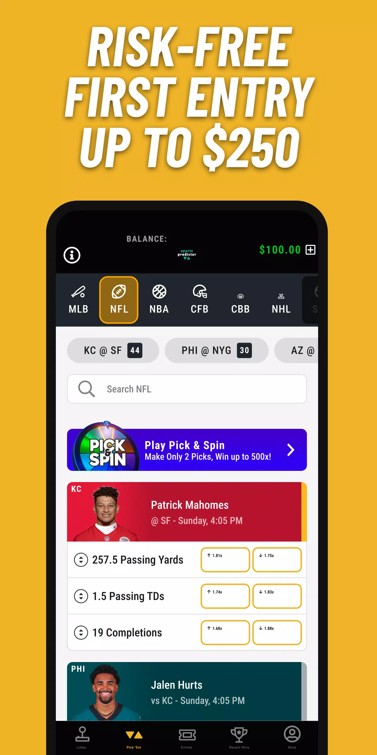 Sports Predictor: Fantasy Game应用截图第1张