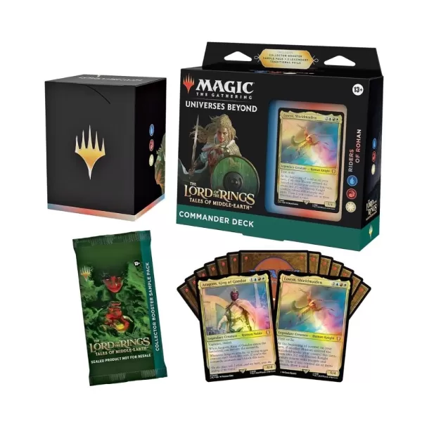 The Lord of The Rings: Tales of Middle-Earth Commander Deck 2 + Collector Booster Sample Pack