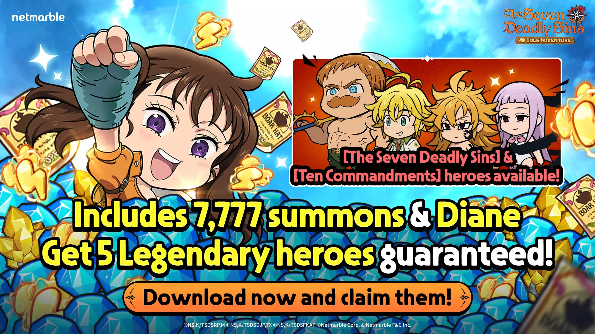 The Seven Deadly Sins: Idle应用截图第0张