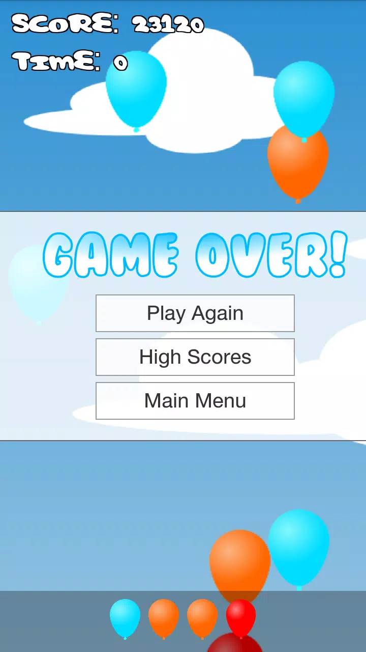 Balloon Tunes Captura de tela 1