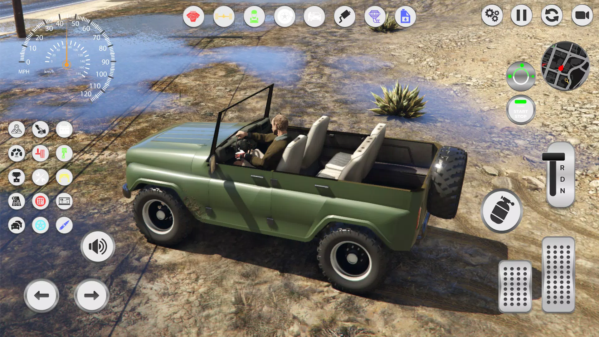 UAZ Hunter 4x4 Russian SUV Captura de tela 1