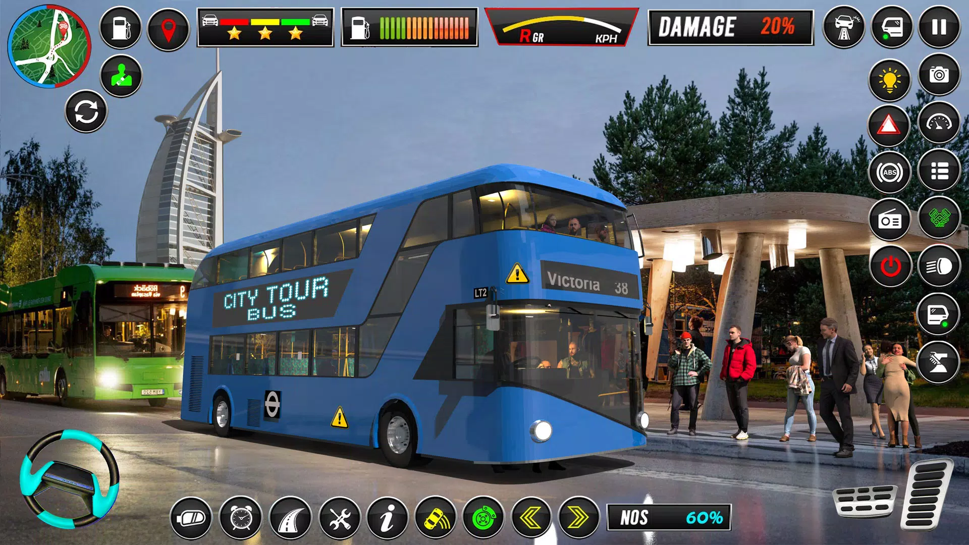 Real Bus Simulator Coach Bus スクリーンショット 3