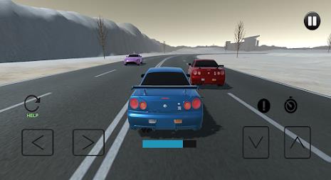 Driving Skyline R34 Drift Car应用截图第2张