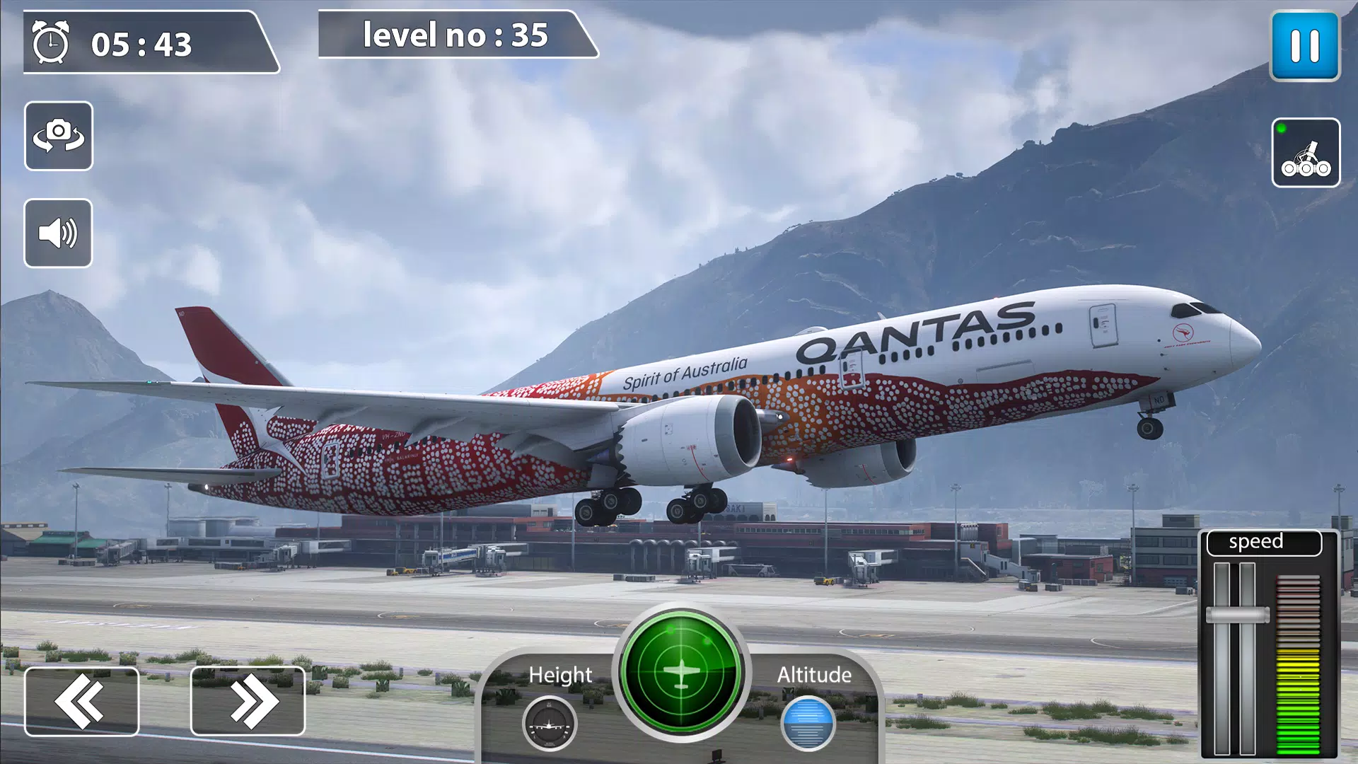 Airplane Flight 3d Simulator Captura de pantalla 3