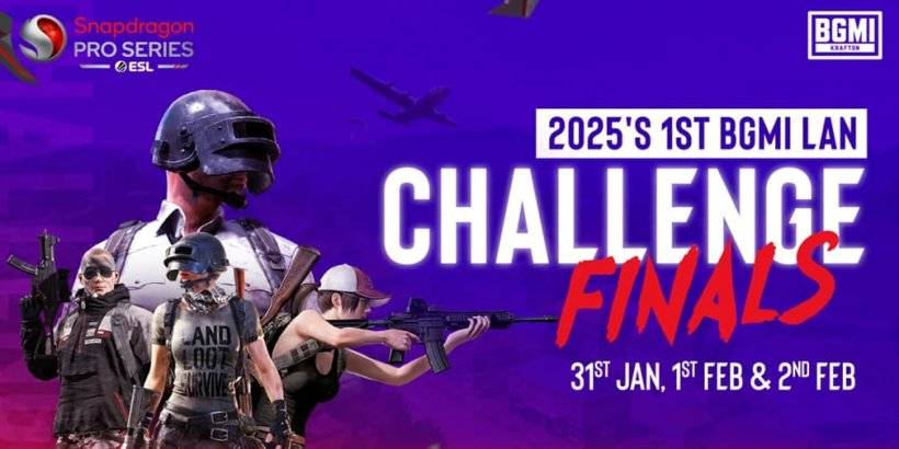 Snapdragon Pro BGMI挑戰賽總決賽將於二月登場
