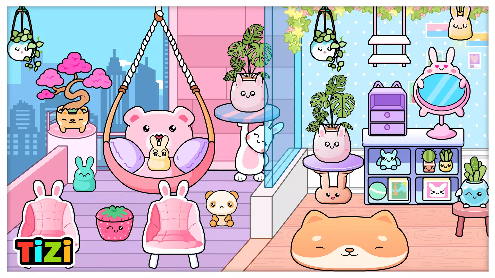 Tizi Dolls: Cute Kawaii World Скриншот 0