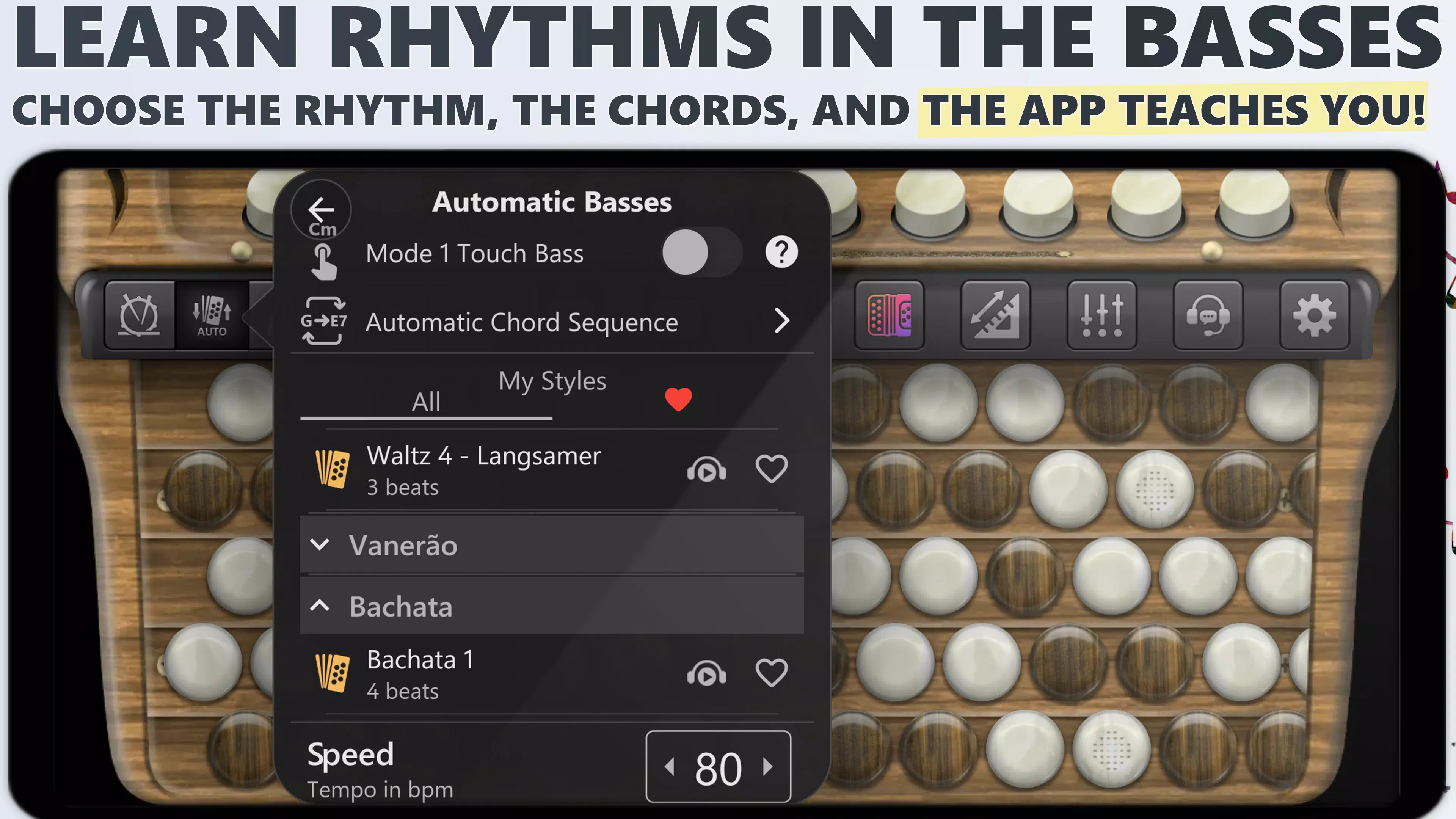 Accordion Chromatic Cassoto Скриншот 3