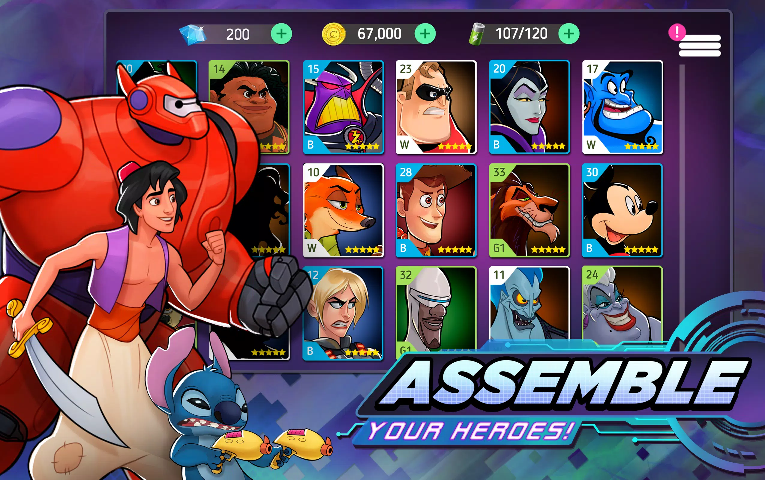 Disney Heroes Ảnh chụp màn hình 2