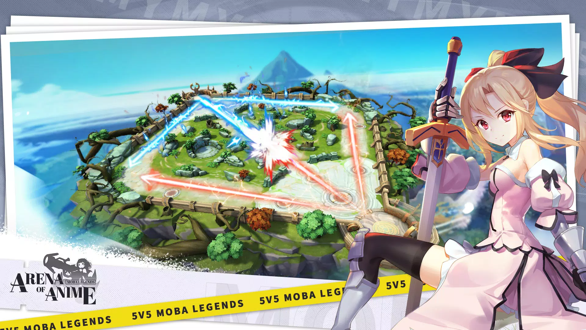 Arena of Anime: MOBA Legends Captura de pantalla 2