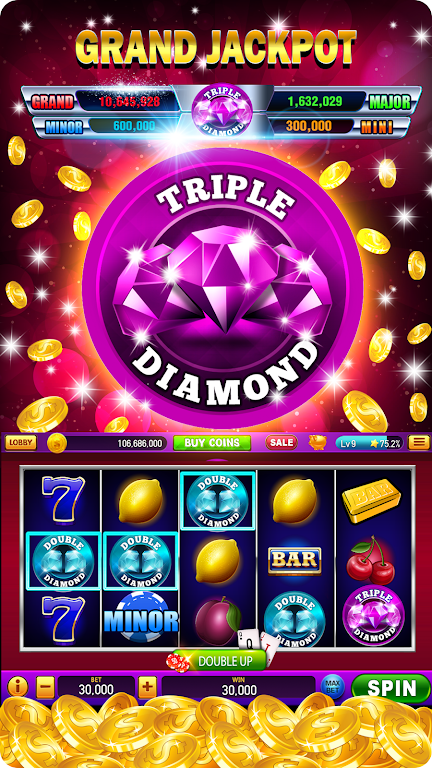 Slots - Lucky Slot Casino Wins Captura de tela 1