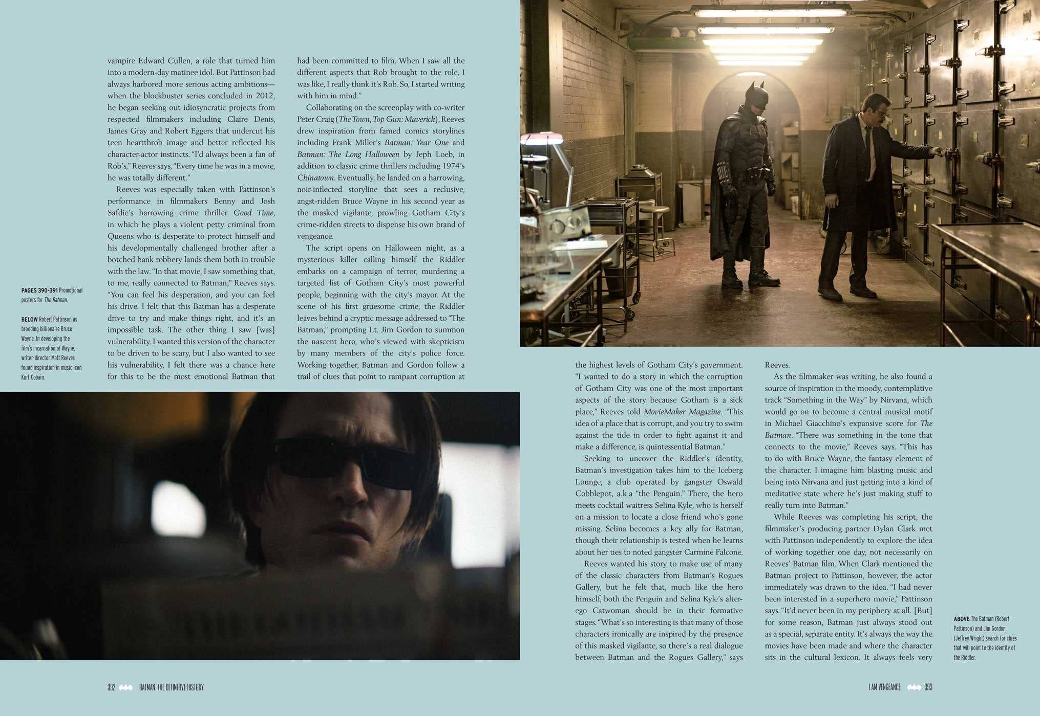 Imagens do livro de Batman