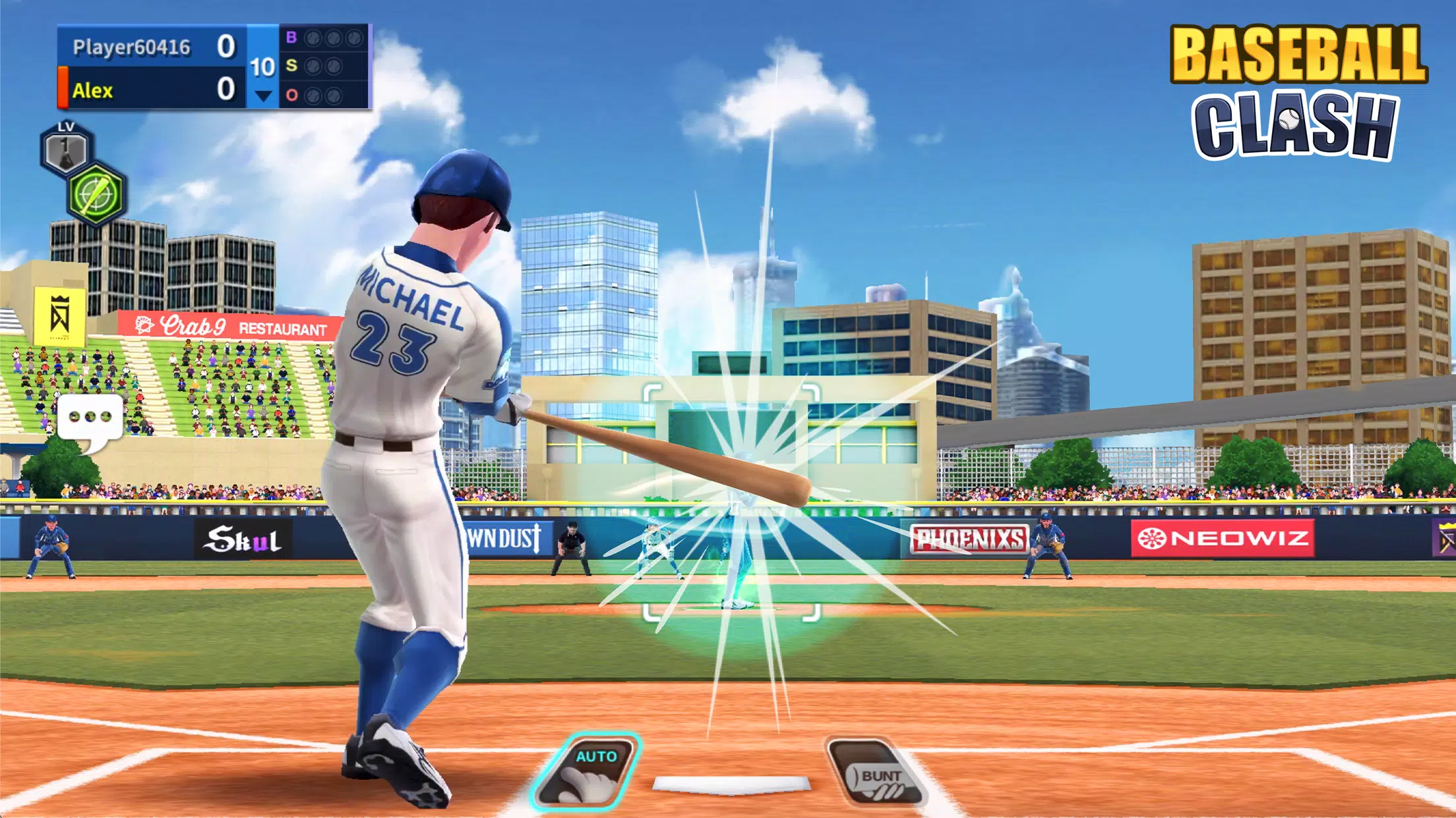 Baseball Clash: Real-time game Скриншот 0