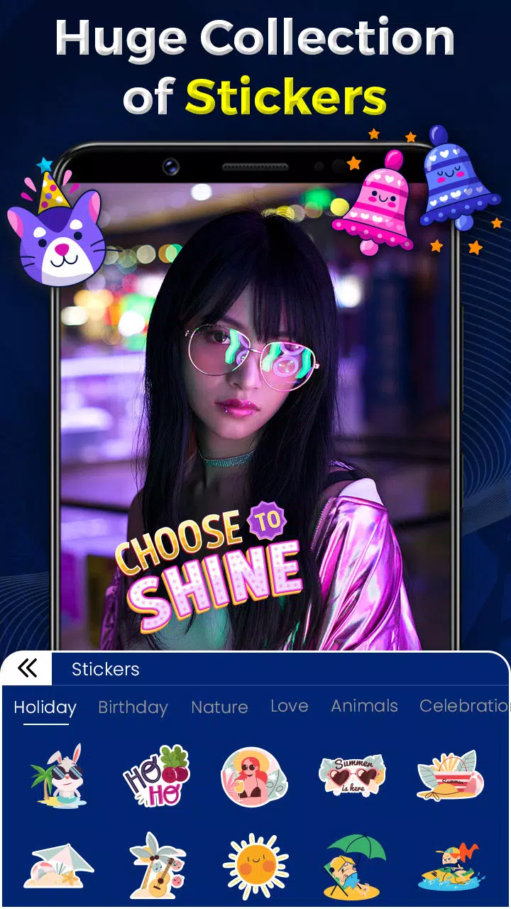 Add Text on Photo - Img Editor Captura de tela 3