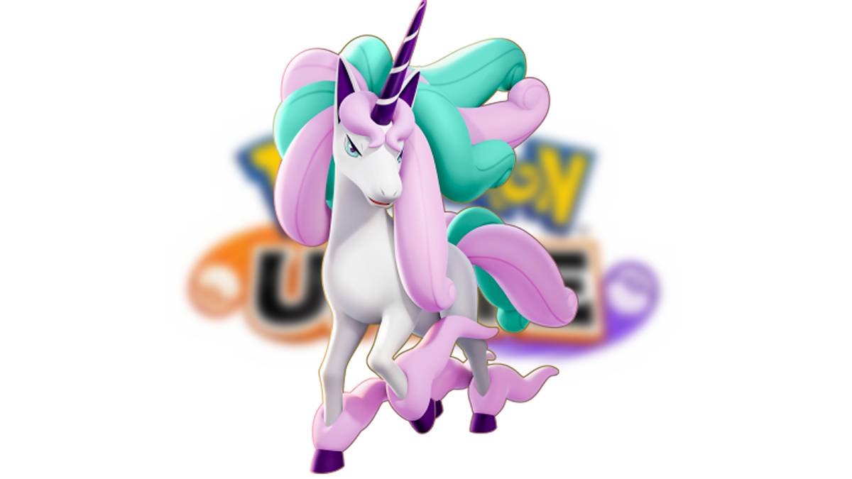 Falarian Rapidash ใน Pokemon Unite