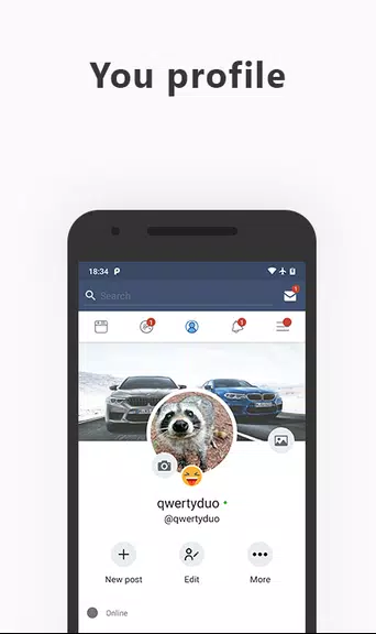 My Social Network Capture d'écran 0