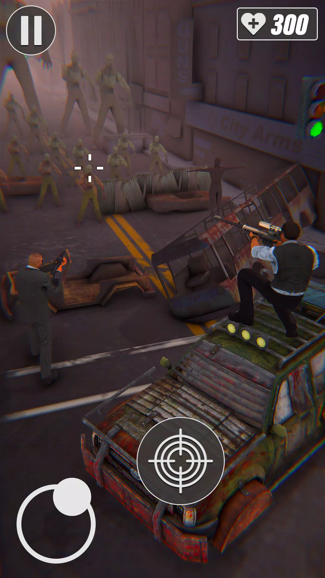 Human Vs Zombies Shooting Captura de pantalla 2
