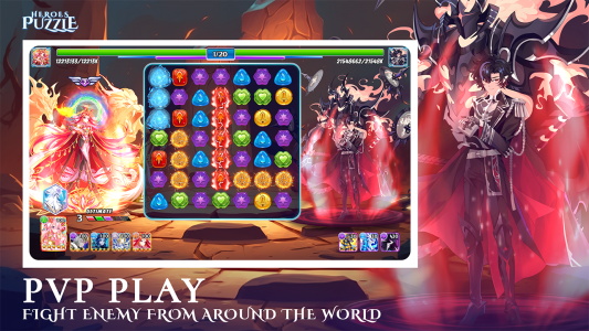 Heroes & Puzzles Capture d'écran 1
